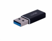 WG - Adaptér Type C (female) to USB-A 3.0 (male) / black