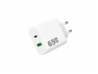 WG - Síťová nabíječka GaN 2x USB 65W, 1x USB-C PD 65W + 1...