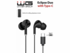 WG - Sluchátka s konektorem Type-C, Eclipse Duo, drátové,...