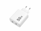 WG - Síťová nabíječka 2x USB-C 50W, 1x USB-C PD 30W + 1x ...