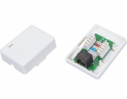 A-LAN Zásuvka pro povrchovou montáž UTP cat 5e 1xRJ45 zint (GN001)