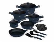 Sada nádobí s titanovým povrchem 15 ks Deep Sea Collection BH-8382