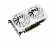 ASUS VGA AMD Radeon RX 9060 XT DUAL 16GB WHITE, RX 9060 XT, 16GB GDDR6, 2xDP, 1xHDMI