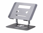 Startech - Stojánek na notebook - otocná základna 360° - desktop - stríbrná