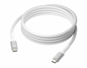 dbramante1928 re-charge it - USB kabel - USB-C (M) do USB-C (M) - 2 m - braided, až 100W nabíjecí výkon - bílá