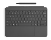 Microsoft Surface Pro Keyboard - 12-inch - klávesnice - s touchpad, akcelerometr - podsvícená - magnetické dokování - QWERTZ - česká/slovenská - slída - 73 % recyklovaných vláken na bázi dřeva pro spo