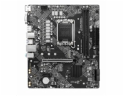 MSI MB Sc LGA1700 PRO H610M-G DDR4, Intel H610, 2xDDR4, 1xDP, 1xHDMI, 1xVGA, mATX - Po opravě (Bez příšlušenství