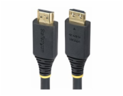 Startech - High Speed - HDMI kabel - HDMI s piny (male) do HDMI s piny (male) - 5 m - odstínený - cerná - neobsahuje halogen, pasivní, podpora 4K60Hz, podpora 1440p (UWQHD) 144Hz, podpora 1080p 240Hz