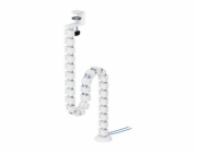 Neomounts - Cable management spine - clamp-on design, universal - bílá