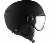 ZIMNÍ PŘILBA ALPINA ARBER VISOR Q LITE BLACK MATT 58-61