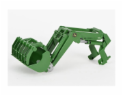 Bruder Čelní nakladač pro traktory John Deere 7R zelený