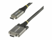 StarTech USB-C - USB-C kabel USB-C 1 m šedý (USB31CCSLKV1M)