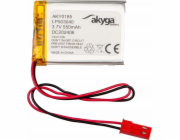 Akyga Li-Pol baterie LP503040 3.7V / 550mAh PCM JST 2.54 2Pin 