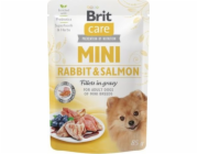 BRIT Care Mini Rabbit&Salmon - vlhké krmivo pro psy - 85g