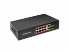 Qoltec SWITCH Rychlý ethernetový síťový přepínač 8x RJ45 ...