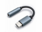 Qoltec Adaptér USB-C | Jack 3,5 mm | 10 cm