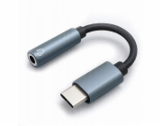 Qoltec Adaptér USB-C | Jack 3,5 mm | 10 cm