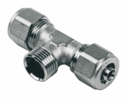 Utahovací T-kus 1060, 1" x 26 mm, vnější závit