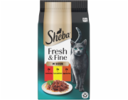 SHEBA Fresh & Fine Meat Dishes in Sauce Box - mokré krmivo pro kočky - 6x50g