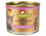 GRANATAPET Symphonie  No.2 Prawns and turkey - mokré krmivo pro kočky - 200g