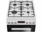 Beko Plynový elektrický sporák FSE52323DWD