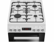 Beko Plynový elektrický sporák FSE52323DWD