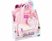 Nice Mini batoh s peněženkou růžový