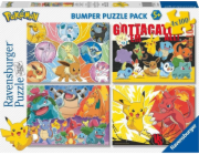 Ravensburger Polska Puzzle Pokémon 4x100 dílků