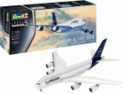 Revell Plastikový model letadla Airbus A380-800 Lufthansa...