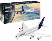 Revell Plastikový model letadla Airbus A380-800 Lufthansa (nový livrej)