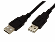 Kabel Roline USB 2.0 A(M) - A(M) - propojovací 1,8m, černý