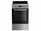 Beko FSM 57300 GX Sporák s sklokeramickou deskou nerez