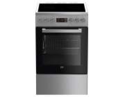 Beko FSM 57300 GX Sporák s sklokeramickou deskou nerez