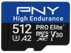 PNY Paměťová karta microSD s vysokou odolností 512 GB P-S...