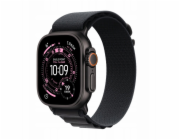 Apple Hodinky Ultra 3 GPS + Cellular, 49mm černé titanové pouzdro, černý řemínek Alpine – velikost L