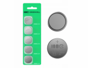 Green Cell 5x knoflíkové baterie CR2016