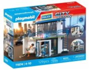 Playmobil Akční hrdinové 71874 Policejní stanice s výslechovou místností