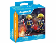 Playmobil Dvojbalení 71885 Sada figurek hasičského sboru