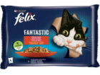 Felix Fantastic v želé Hovězí s kuřecím masem 340 g (4 x ...
