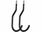Maclean 2x stropní hák, max 10 kg/hák, MC-485 Sada dvou h...