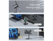 AUKEY LC-MC311A 3v1 Qi2 MagSafe 15W bezdrátová nabíječka s chlazením + 30W PD nabíječka