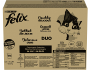 PURINA Felix Fantastic Duo Mix Countryside Box - mokré krmivo pro kočky - 120x85g