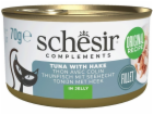 SCHESIR Complements Tuna with hake in jelly - mokré krmiv...