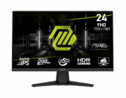 MSI MAG 244F (60.5 cm (23.8 Zoll), schwarz, FullHD, Rapid-IPS, HDMI, DP, Free-Sync-Premium, Adaptive-Sync, 200Hz Panel)