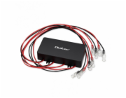 Qoltec Vyrovnávač napětí 48V pro 4x12V baterie | 10A | LiFePO4 AGM GEL