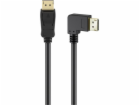 Goobay Kabel DisplayPort Stecker 90° > DisplayPort Stecke...