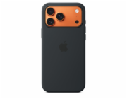 iPhone 17 Pro Max Silicone Case with MS – Black