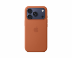 iPhone 17 Pro Silicone Case with MS – Terra Cotta
