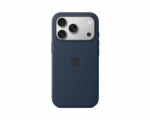 iPhone 17 Pro Silicone Case with MS – Midnight