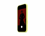 iPhone 17 Pro Silicone Case with MS – Neon Yellow